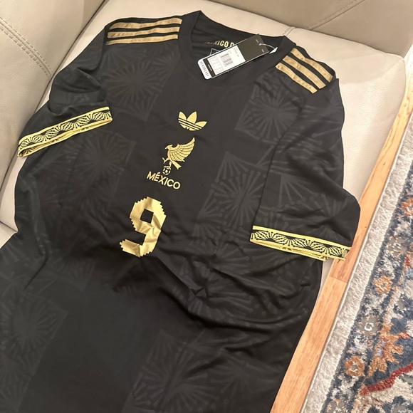 ADIDAS MEXICO 2025 MEN'S MÉXICO DE ORO RAÚL JIMÉNEZ #9 Size 2XL - Picture 1 of 9